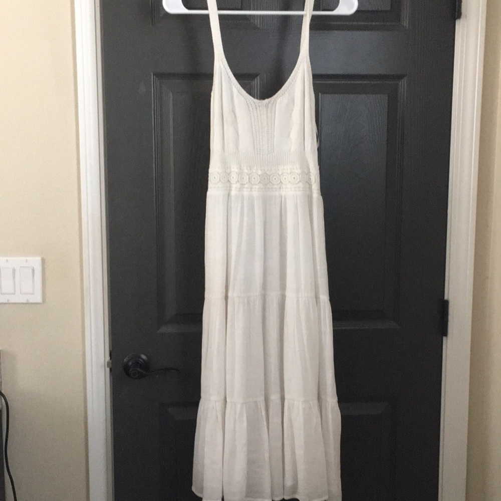 Beautiful white maxi dress